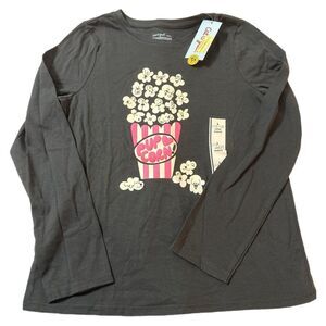Nwt cat & Jack pup corn long sleeve shirt